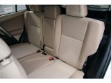 2013 Toyota RAV4 XLE AWD Rear Seat