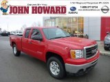 2010 Fire Red GMC Sierra 1500 SLE Extended Cab 4x4 #77042711