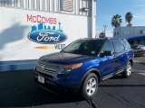 2013 Deep Impact Blue Metallic Ford Explorer FWD #77042482