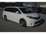 2011 Super White Toyota Sienna SE #77042706