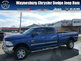 2010 Deep Water Blue Dodge Ram 3500 Big Horn Edition Crew Cab 4x4 #77042633