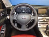 2013 Infiniti G IPL G Convertible Steering Wheel