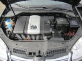 2007 Volkswagen Jetta Wolfsburg Edition Sedan 2.5 Liter DOHC 20 Valve 5 Cylinder Engine
