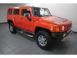 2008 Hummer H3 X Front 3/4 View