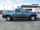 2008 Stealth Gray Metallic GMC Sierra 1500 SLE Crew Cab 4x4 #77077467