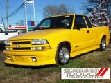 2003 Yellow Chevrolet S10 Xtreme Extended Cab #77077501