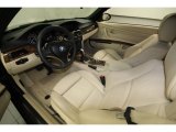 2008 BMW 3 Series 335i Convertible Cream Beige Interior