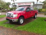 2012 Race Red Ford F150 XLT SuperCrew 4x4 #77077499
