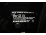 2012 5 Series Color Code for Black Sapphire Metallic - Color Code: 475