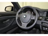 2012 BMW 5 Series 550i Sedan Steering Wheel