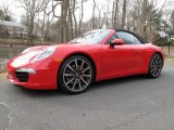 Guards Red Porsche New 911 in 2012