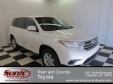 2013 Blizzard White Pearl Toyota Highlander  #77077372