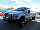 2008 Ford F350 Super Duty Lariat Crew Cab 4x4 Dually Front 3/4 View