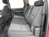 2011 GMC Sierra 1500 SLE Crew Cab 4x4 Rear Seat