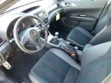 2013 Subaru Impreza WRX STi 4 Door STi Black Alcantara/Carbon Black Interior