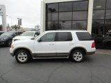 Oxford White Ford Explorer in 2003