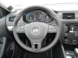2013 Volkswagen Jetta Hybrid SEL Premium Steering Wheel