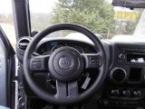 2013 Jeep Wrangler Sport 4x4 Steering Wheel