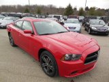 2013 Dodge Charger R/T Plus AWD Front 3/4 View