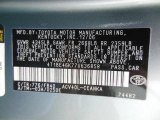 2007 Camry Color Code for Aloe Green Metallic - Color Code: 776