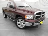 2004 Deep Molten Red Pearl Dodge Ram 1500 SLT Quad Cab #77107323