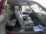 2002 Ford F250 Super Duty Lariat SuperCab 4x4 Medium Flint Interior
