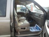 2004 Ford F250 Super Duty Lariat Crew Cab 4x4 Medium Parchment Interior