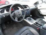 2009 Audi A4 2.0T Premium quattro Sedan Black Interior