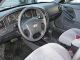 2004 Hyundai Elantra GLS Sedan Gray Interior