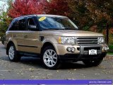 Maya Gold Metallic Land Rover Range Rover Sport in 2006
