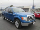 Blue Flame Metallic Ford F150 in 2009