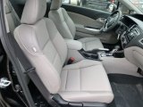 2013 Honda Civic EX-L Coupe Gray Interior