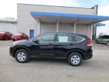 2013 Crystal Black Pearl Honda CR-V LX AWD #77107590