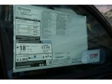 2013 Toyota Tacoma V6 TRD Access Cab 4x4 Window Sticker