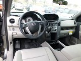 2013 Honda Pilot EX 4WD Gray Interior