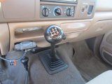 1999 Ford F250 Super Duty XL Extended Cab 4x4 5 Speed Manual Transmission