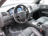 2012 Chrysler 300 S V8 AWD Black Interior
