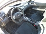 2008 Subaru Impreza 2.5i Wagon Carbon Black Interior