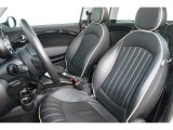 2009 Mini Cooper S Clubman Lounge Carbon Black Leather Interior