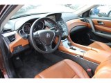 2011 Acura ZDX Technology SH-AWD Umber Interior