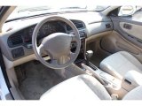 2001 Nissan Altima GXE Blond Interior