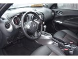 2011 Nissan Juke SL Black/Red w/Silver Trim Interior