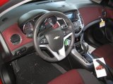 2013 Chevrolet Cruze LT/RS Jet Black/Sport Red Interior