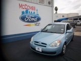 2007 Ice Blue Hyundai Accent GS Coupe #77166931