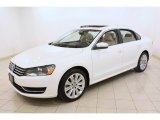 Candy White Volkswagen Passat in 2013