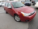 Sangria Red Metallic Ford Focus in 2010