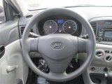 2011 Hyundai Accent GLS 4 Door Steering Wheel