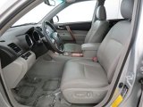 2008 Toyota Highlander Limited 4WD Ash Gray Interior