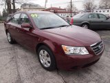 2009 Hyundai Sonata Dark Cherry Red