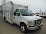 2013 Ford E Series Cutaway E350 Commercial Utility Truck Front 3/4 View